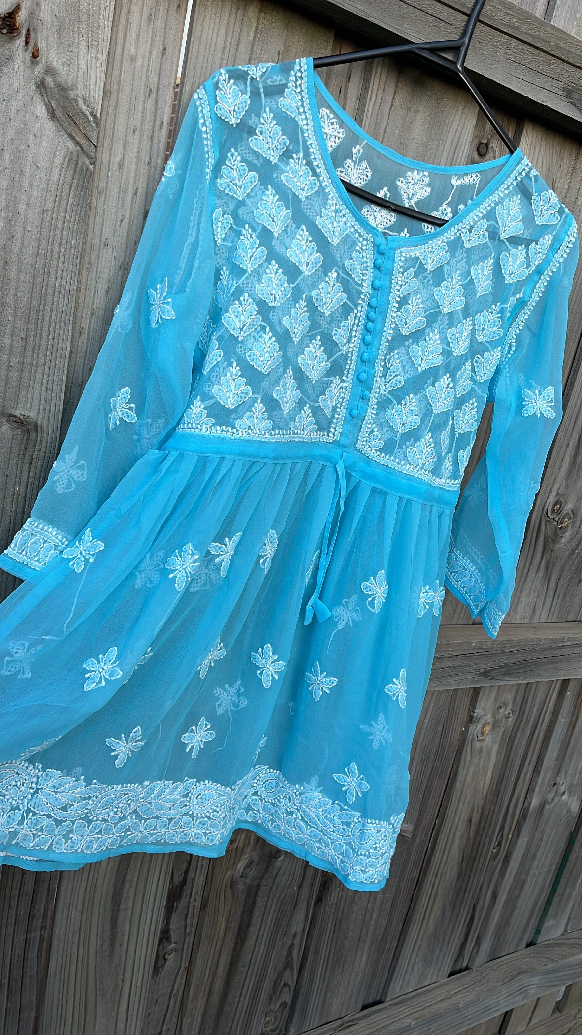 Divya Chikankari short Kurtis ( Colours available )