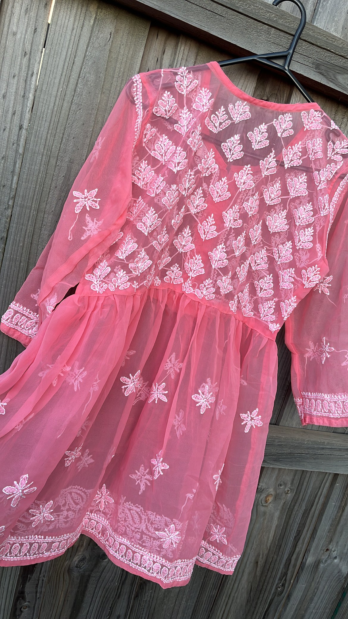 Divya Chikankari short Kurtis ( Colours available )