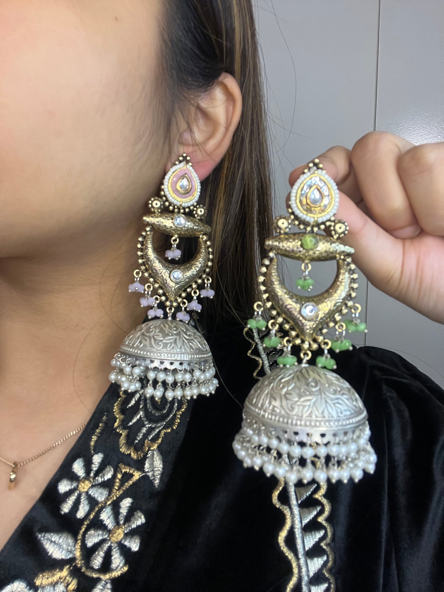 GS Jhumkas (colours available )