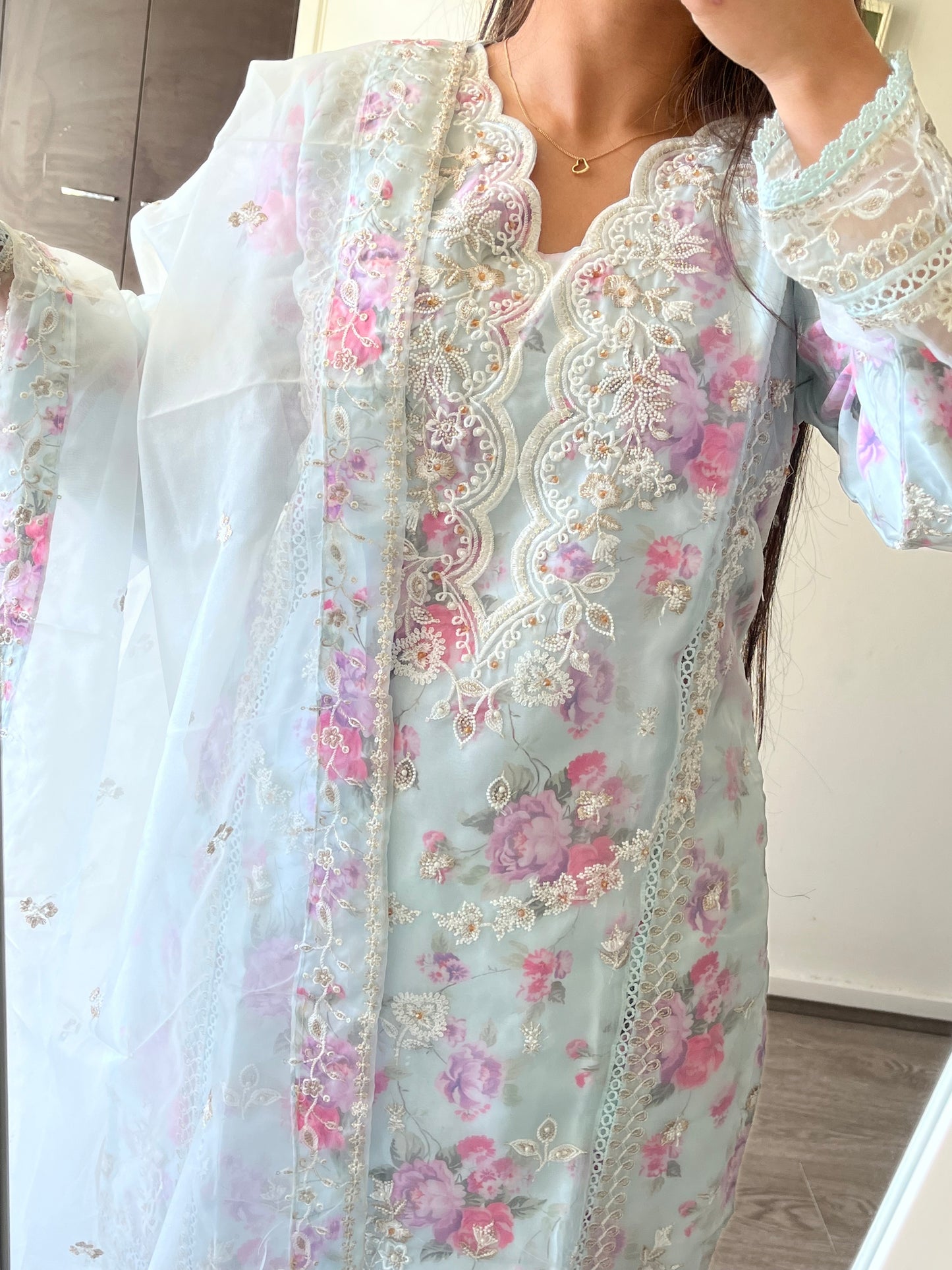 Kritika (Organza Pakistani suits )