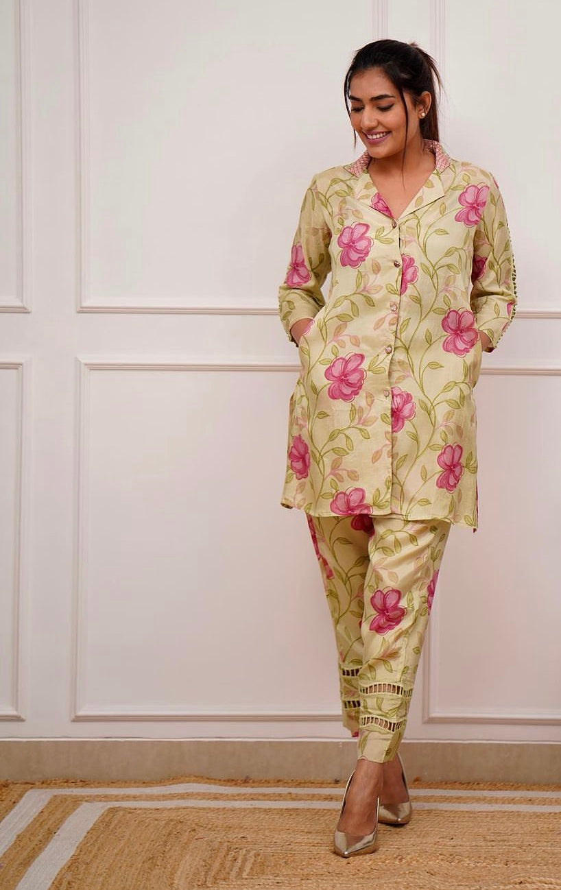 Rushali (Silk Co-ord set)