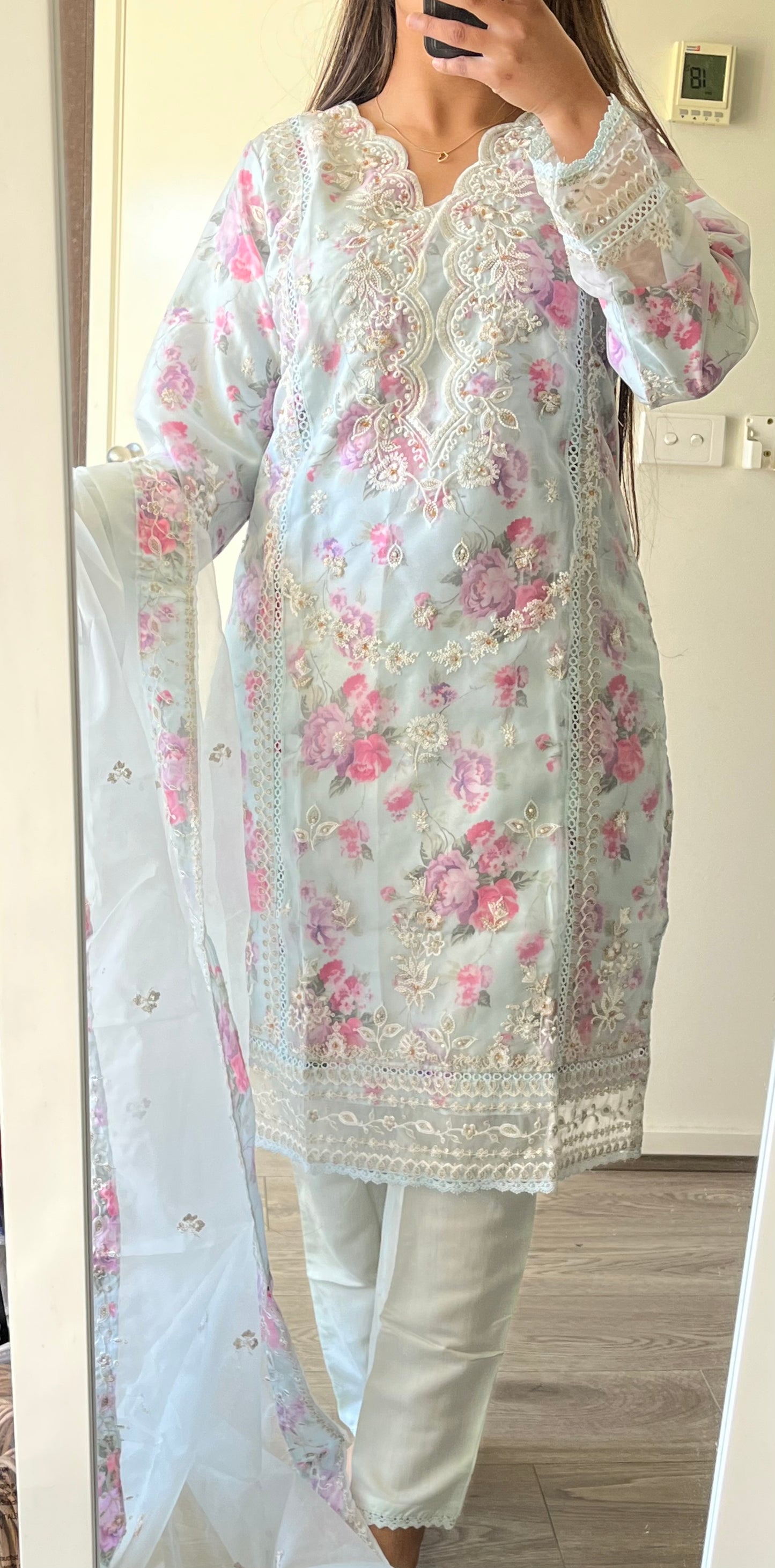 Kritika (Organza Pakistani suits )