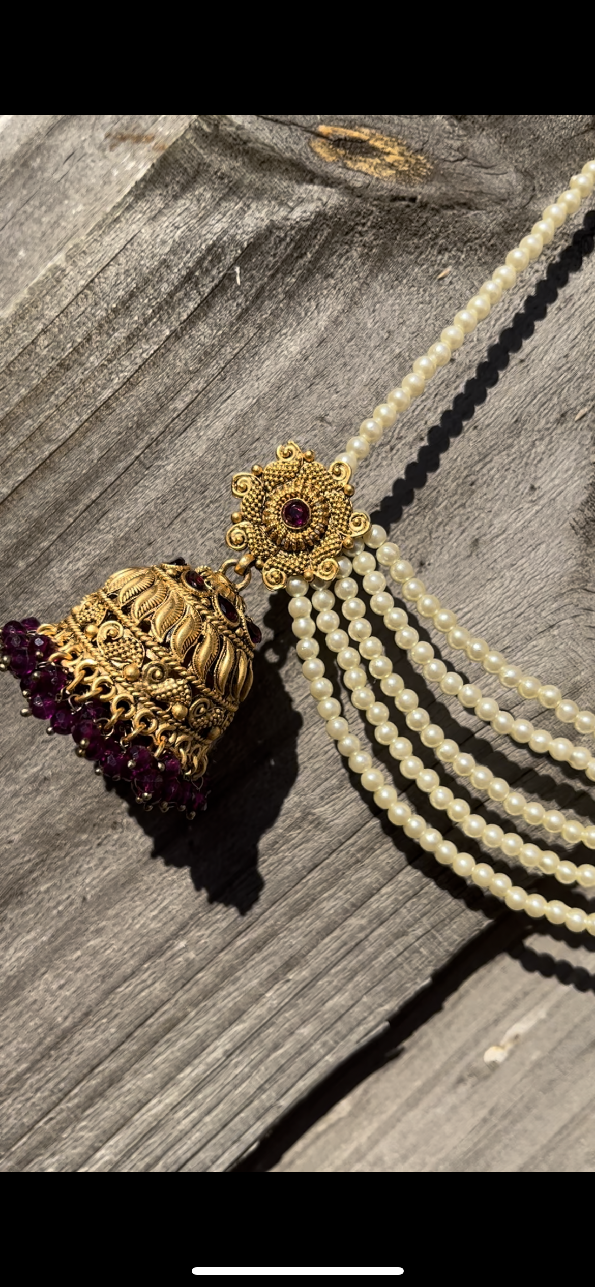 Sahara Jhumki & Tikka set
