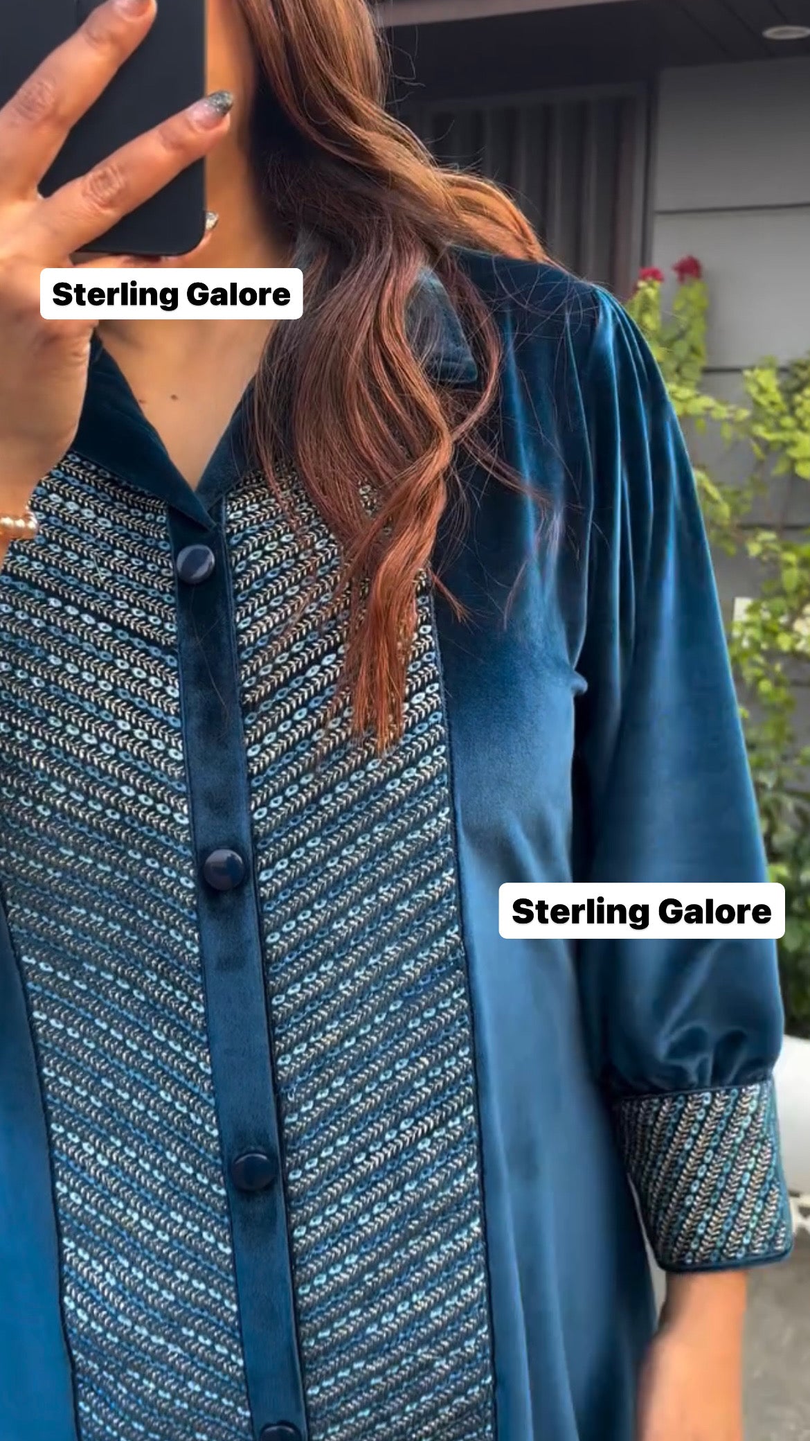 Velvet co-ord set