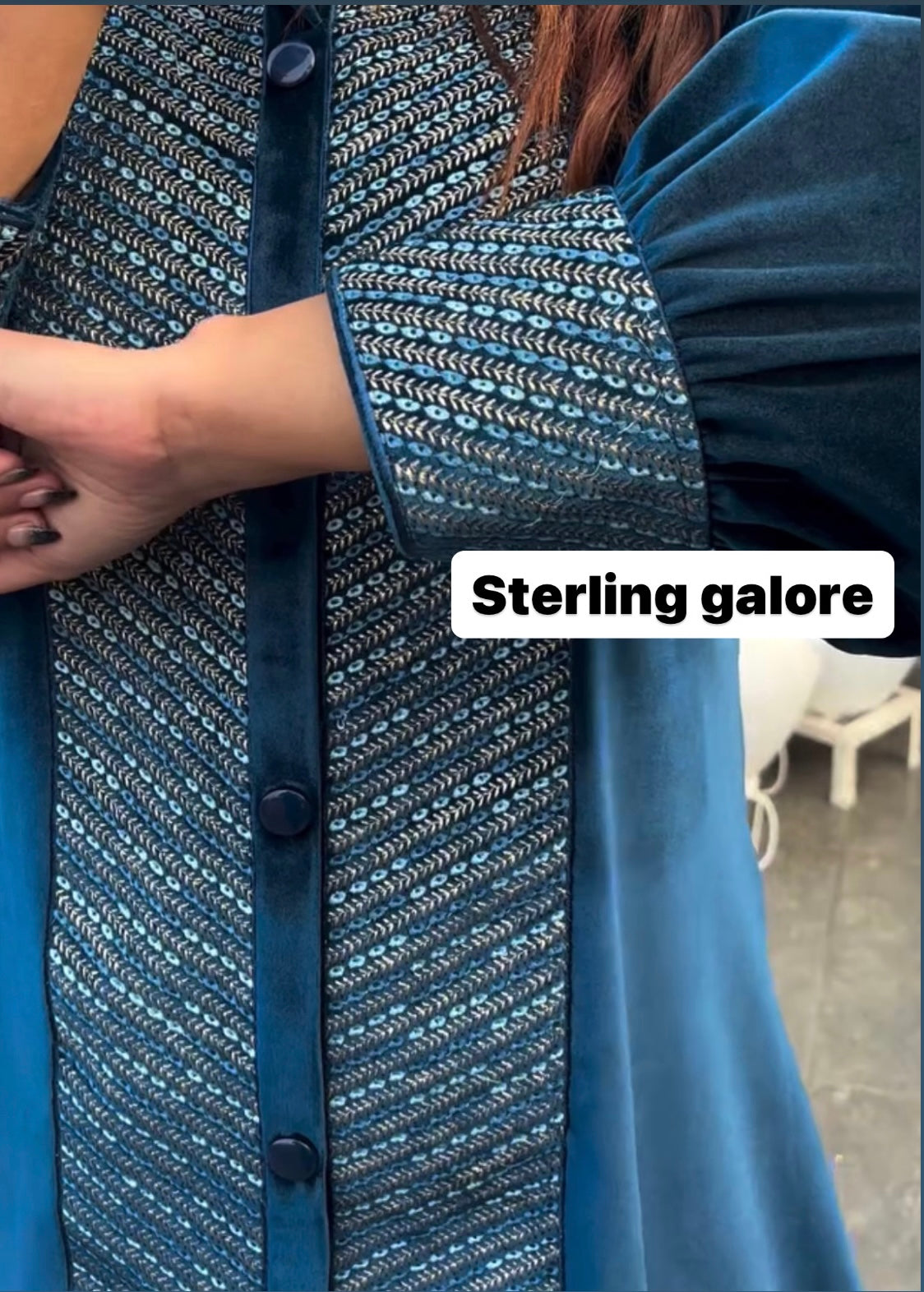 Velvet co-ord set