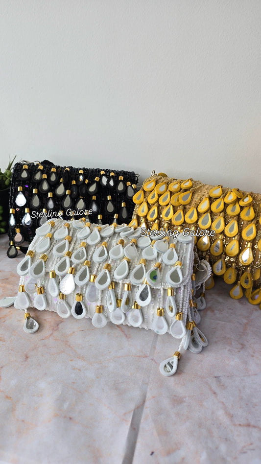 Hina Mirror Flap Bags