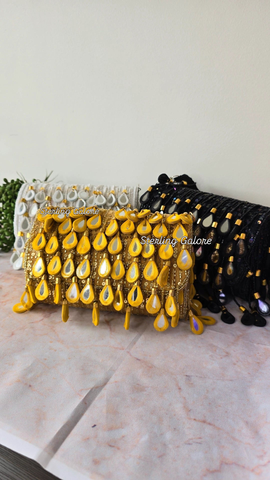 Hina Mirror Flap Bags