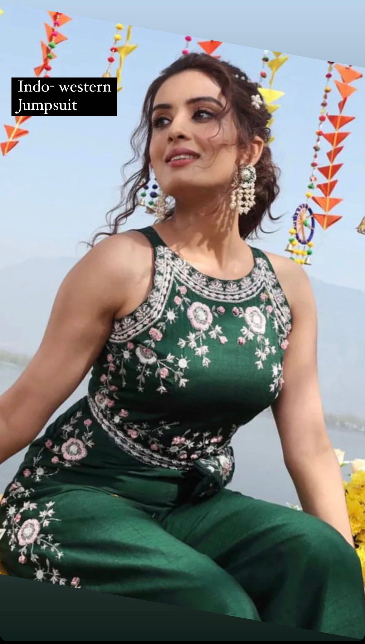 Indo-western Jumpsuit
