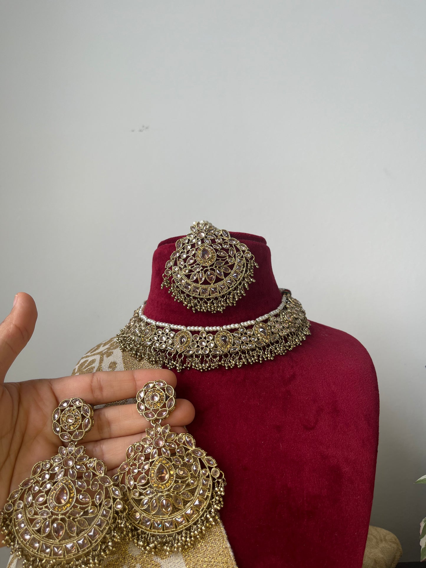 Laila Polki Set