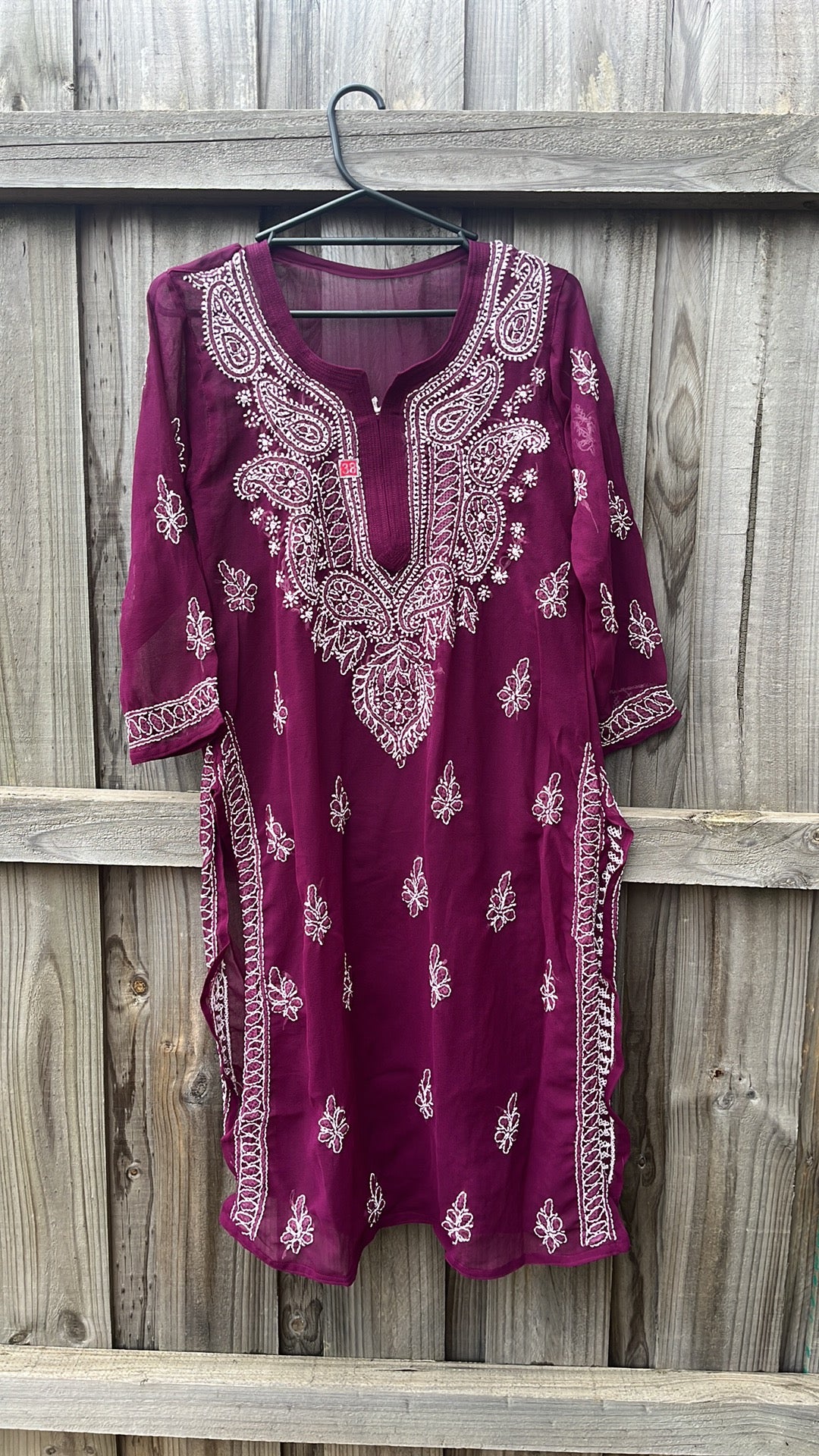 Sana Chikankari Kurtis (Colours and sizes available)